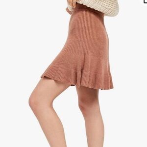 NWT Free People knit skirt, size L